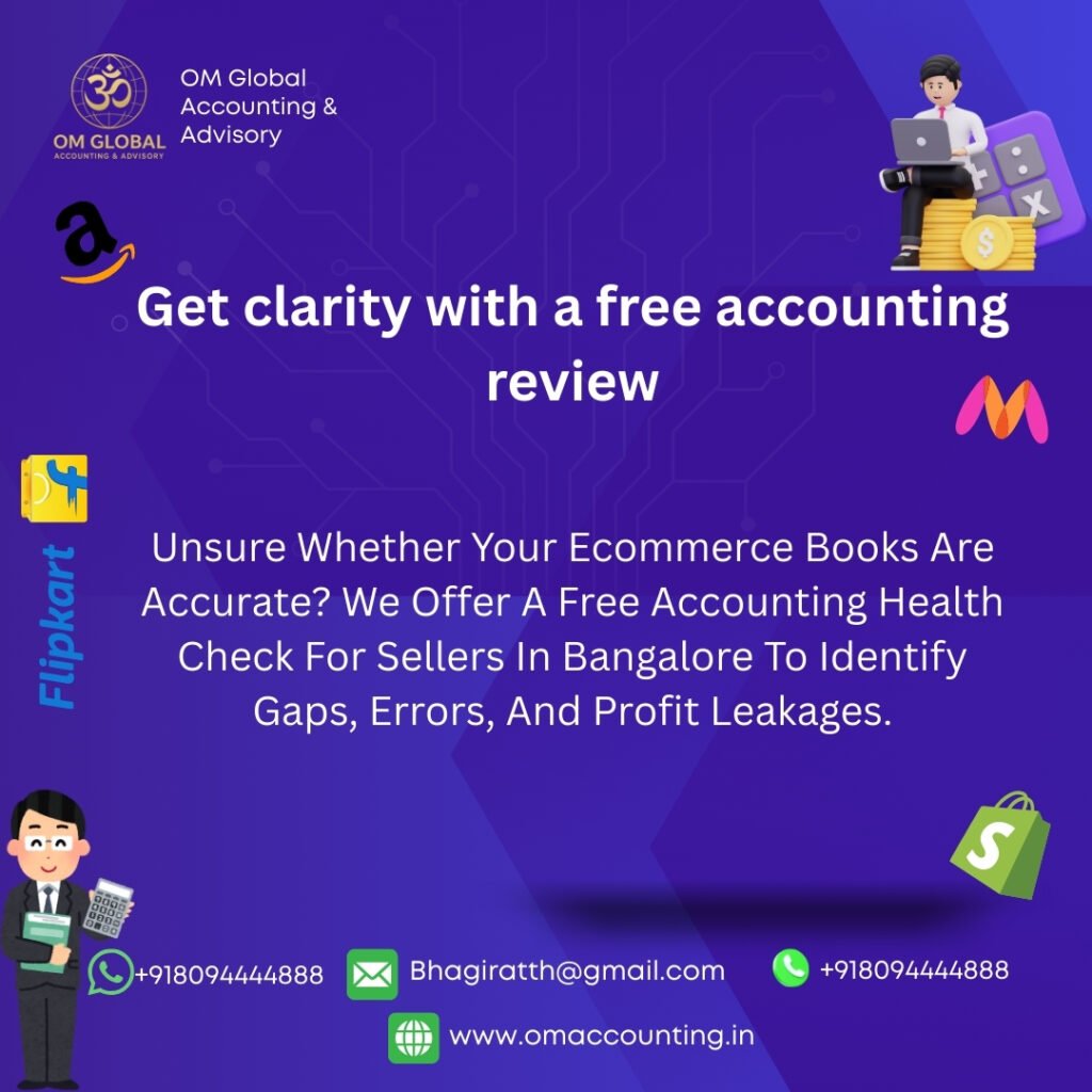 scale your d2c business – ecommerce accounting and bookkeeping services in Bangalore by Om Accounting