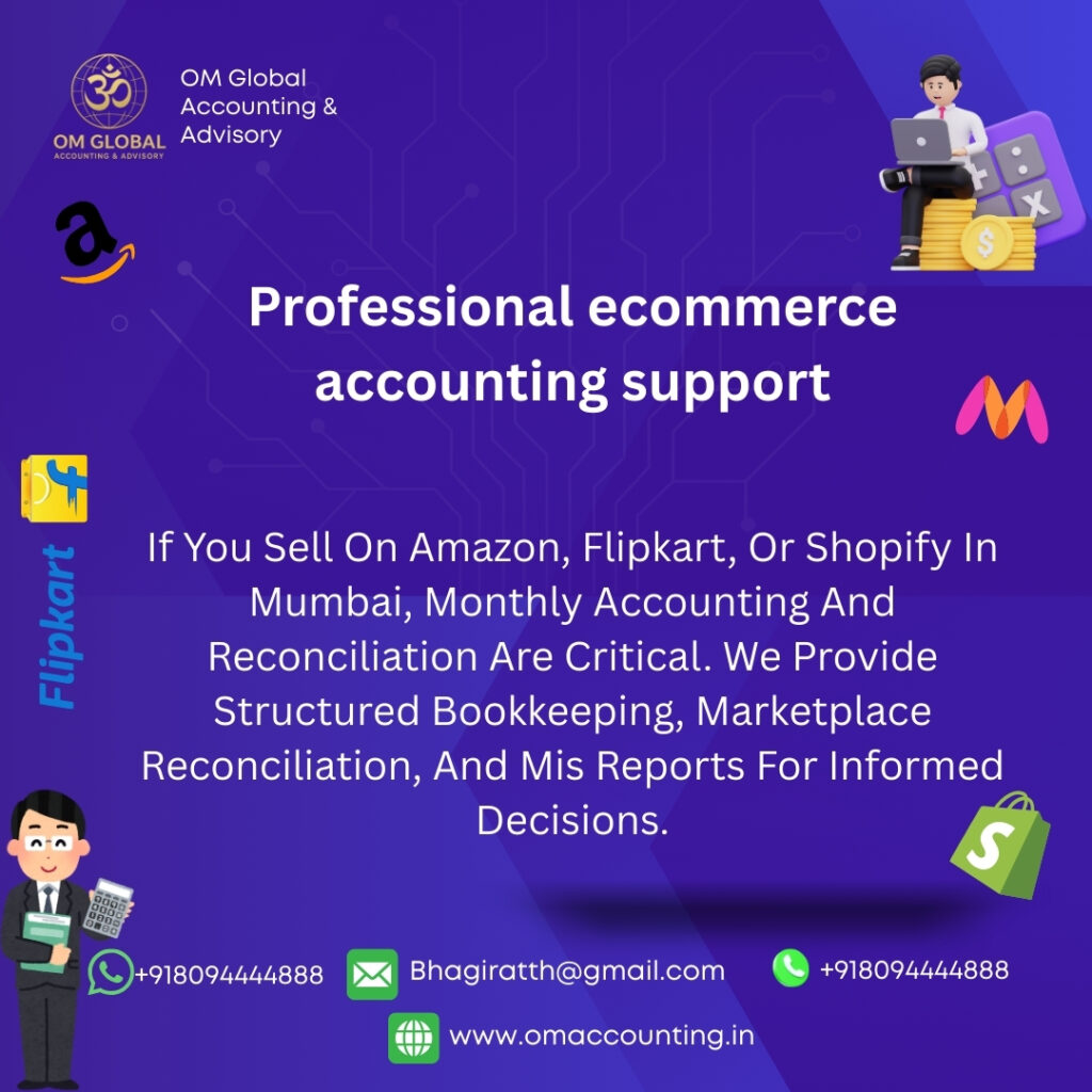 accounting built for ecommerce – ecommerce accounting and bookkeeping services in Mumbai by Om Accounting