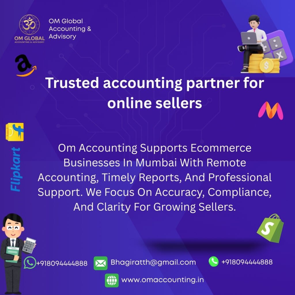 payment gateway reconciliation – ecommerce accounting and bookkeeping services in Mumbai by Om Accounting
